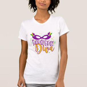 Mardis Gras Mask T-shirt