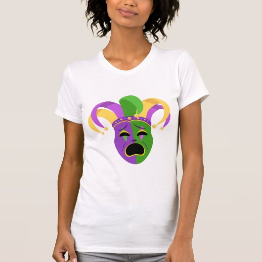 Mardis Gras Mask T-shirt (Voorkant)