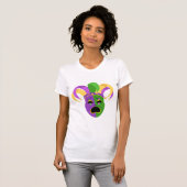Mardis Gras Mask T-shirt (Voorkant volledig)