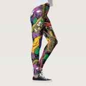 Mardis Gras New Orleans Leggings (Rechts)