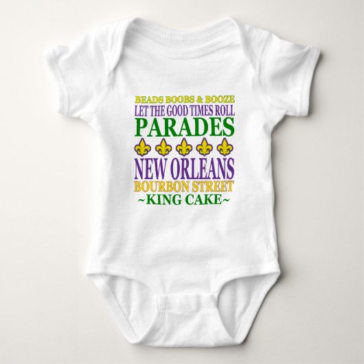 mardis gras romper (Voorkant)