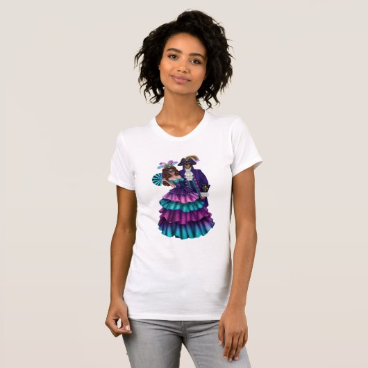 Mardis Gras T-shirt (Voorkant volledig)