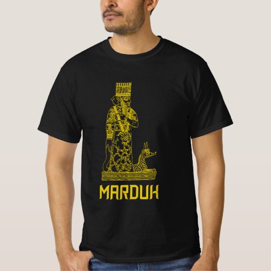 Marduk the Babylonian king of the gods T-shirt (Voorkant)