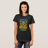Mardy Gras Mode On Celebrations parade Fat Tuesday T-shirt (Voorkant volledig)