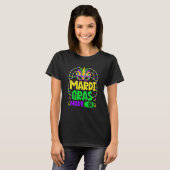 Mardy Gras Mode On Celebrations parade Fat Tuesday T-shirt (Voorkant volledig)