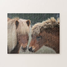 Mare and Foal IJslands Horse Puzzle