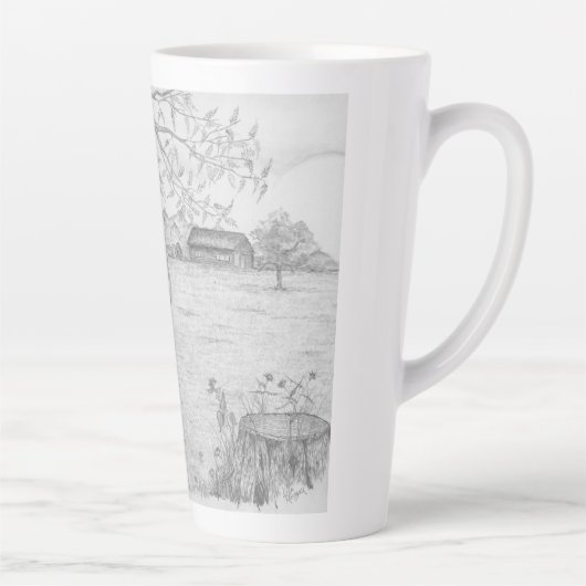 Mare and Foal Latte Mok (Rechts)