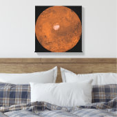 Mare Australe regio Mars Canvas Afdruk (Insitu (Slaapkamer))