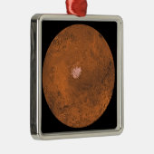 Mare Australe regio Mars Metalen Ornament (Rechts)