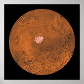 Mare Australe regio Mars Poster (Voorkant)