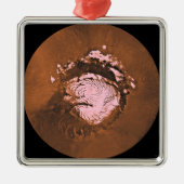 Mare Boreum gebied Mars Metalen Ornament (Voorkant)