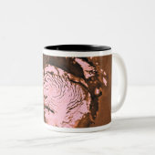 Mare Boreum gebied Mars Tweekleurige Koffiemok (Voorkant rechts)