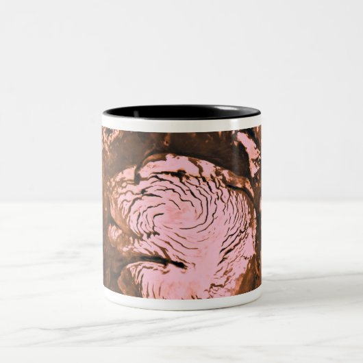 Mare Boreum gebied Mars Tweekleurige Koffiemok (Center)