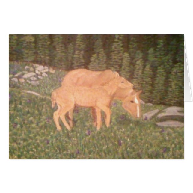 Mare en Foal (Voorkant Horizontaal)