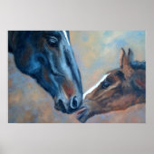 Mare en Foal Fine Art Print (Voorkant)
