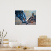 Mare en Foal Fine Art Print (Keuken)