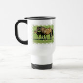 Mare en foal Plastic Travel Reisbeker (Links)