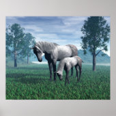 Mare en Foal Poster (Voorkant)