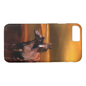 Mare en jong paard Case-Mate iPhone case (Achterkant (Horizontaal))