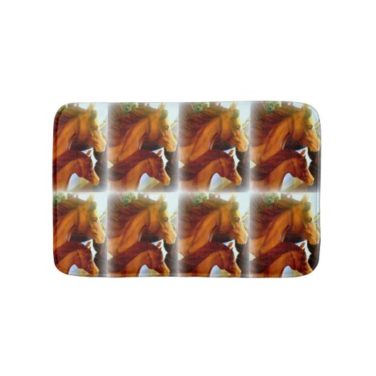 mare en pony badmat (Voorkant)