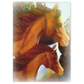 mare en pony- klembord (Achterkant)