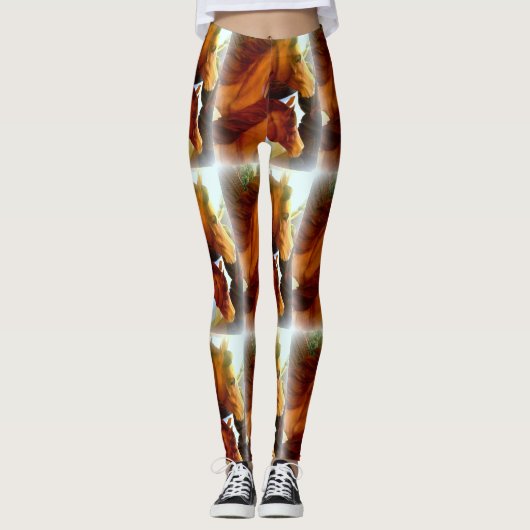 mare en pony leggings (Voorkant)