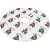 Mare Feestdagen! Kerstsasquatch Kerstboom Rok (Gekanteld)