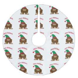 Mare Feestdagen! Kerstsasquatch Kerstboom Rok