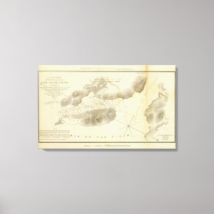 Mare Island Straat, Calif Canvas Afdruk