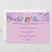 Mare uitnodiging - aanpasbare kleine meisjes (Achterkant)