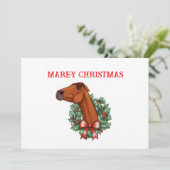 Mare-y Christmas Kaart 2 (Staand voorkant)