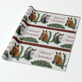 Mare-y Kerstmis Cadeaupapier