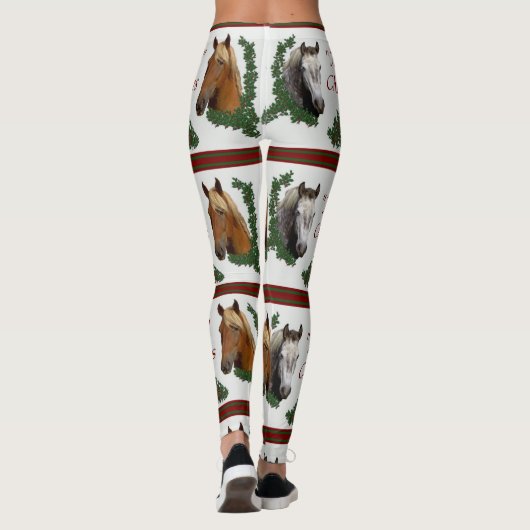 Mare-y Kerstmis Leggings (Achterkant)