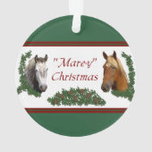 Mare-y Kerstmis Ornament (achterkant)
