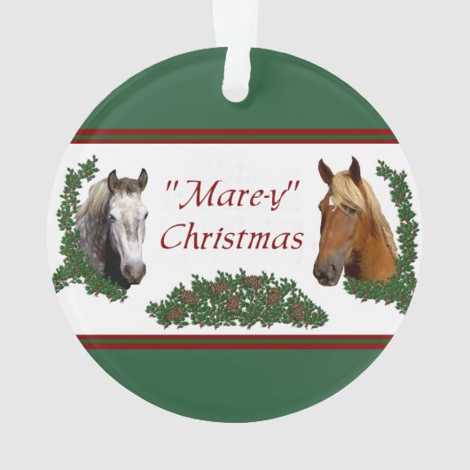 Mare-y Kerstmis Ornament (achterkant)