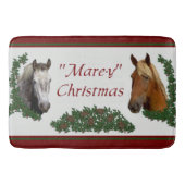 Mare-y kerstpaardjes badmat (Voorkant)