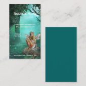 Mare zitting op een paddenstoel Visitekaartjes (Voorkant / Achterkant)