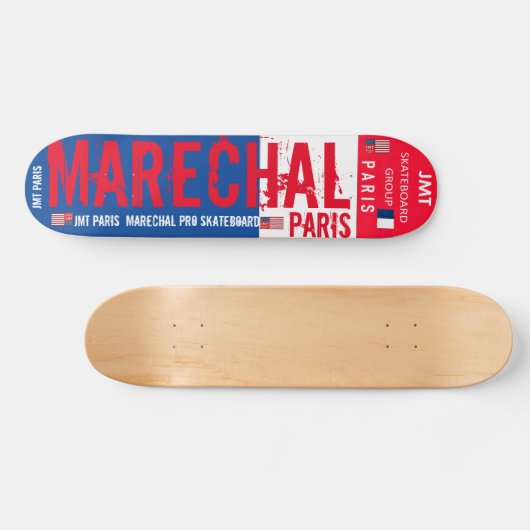 MARECHAL JMT PARIJS 7 3/4" Skateboard Deck (Horizontaal)