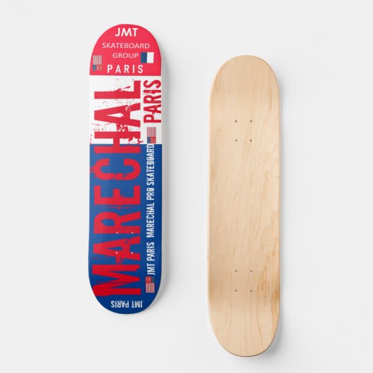 MARECHAL JMT PARIJS 7 3/4" Skateboard Deck (Voorkant)