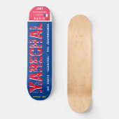 MARECHAL JMT PARIJS 8 1/4" Skateboard Deck (Voorkant)