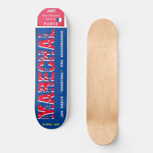 MARECHAL JMT PARIJS 8 1/4" Skateboard Deck (Voorkant)
