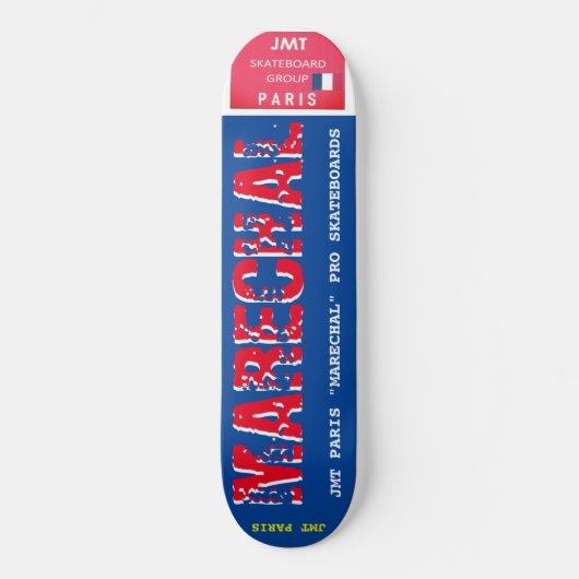 MARECHAL JMT PARIJS 8 1/4" Skateboard Deck (Voorkant)