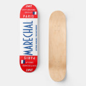 MARECHAL JMT PARIJS 8 1/4" Skateboard Deck (Voorkant)