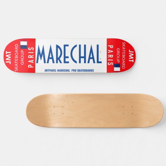 MARECHAL JMT PARIJS 8 1/4" Skateboard Deck (Horizontaal)