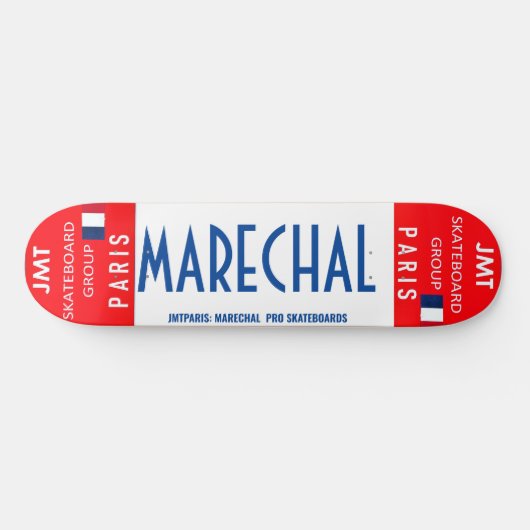 MARECHAL JMT PARIJS 8 1/4" Skateboard Deck (Horizontaal)