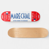 MARECHAL JMT PARIS 8 1/4" Skateboard Dek (Horizontaal)