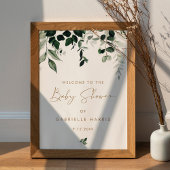 MAREE Greenery Baby shower Welkomstbord Poster