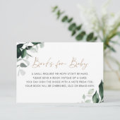 MAREE Greenery Books for Baby Insert Kaart (Staand voorkant)