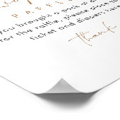 MAREE Greenery Diaper Raffle Sign Poster (Hoek)