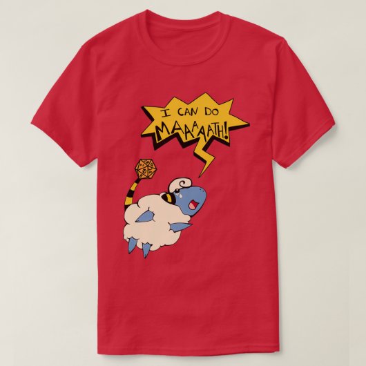 Mareep Wiskunde T-shirt (Design voorkant)